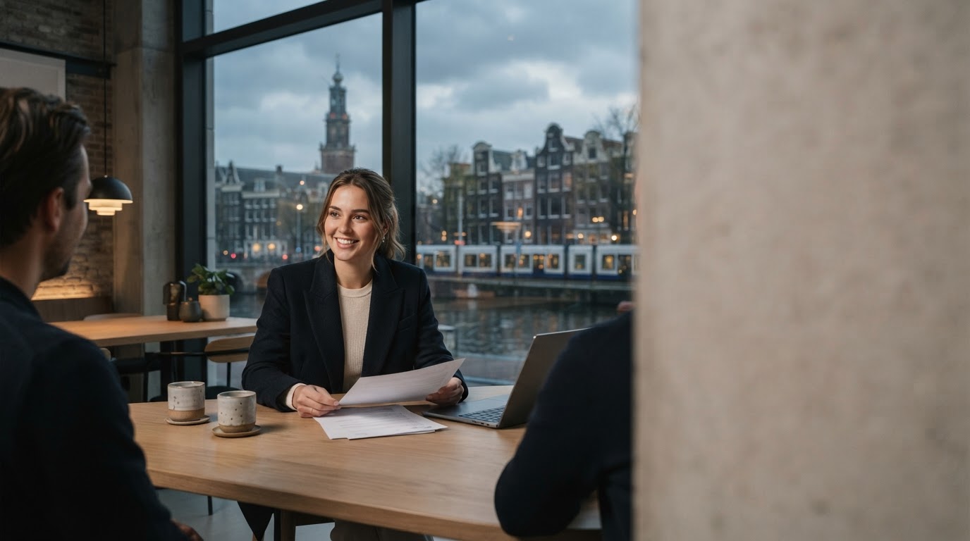 Élan Monrix dataschermen met real-time marktanalyse in een donkere handelsomgeving